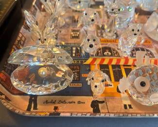 Swarovski crystal animals 