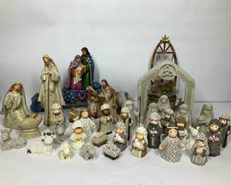 Nativity Set Resin Figures