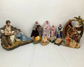Nativity Figures and Holy Family Christmas Decor Collection