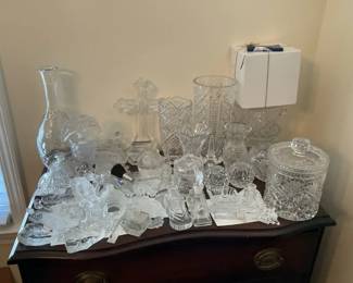 Cut Glass and Crystal Decor Collection