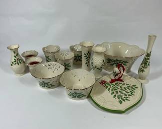 Holiday Ceramic Serveware  Vase Decor Collection