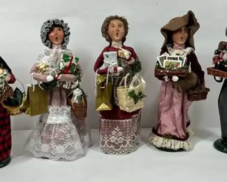 Byers Choice Christmas Carolers Figurine Collection