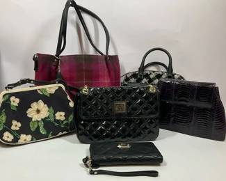 Designer Handbag Lot  Anne Klein, DKNY, Mucros  Evening Bags