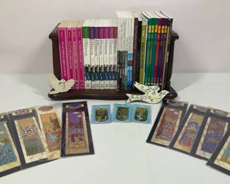 Christian Book Collection Devotional Study Books Bookends and Bookmarks