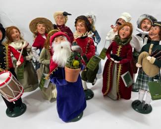Byers Choice LTD Carolers Figurines 12 Days Of Christmas