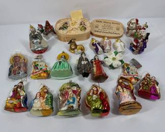 Holiday Glass Ornaments