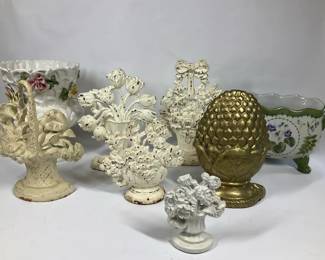 Vintage Doorstops  Planters