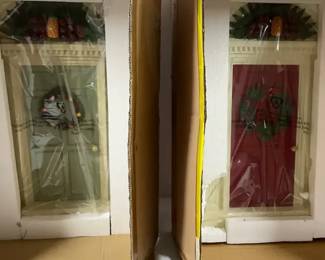 Byers Choice Carolers Christmas Door Display Accessories Boxed Holiday Props