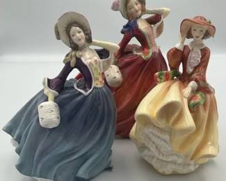 Royal Doulton Figurines Abigail Elizabeth Autumn Breezes Pretty Ladies