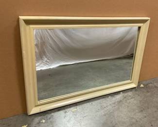 Large Crme Pearl Mirror