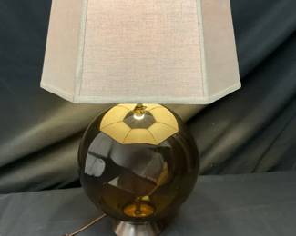 Modern Glass Orbal Lamp