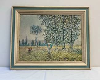 Claude Monet Fields In Spring