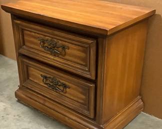 Vintage Wooden Nightstand