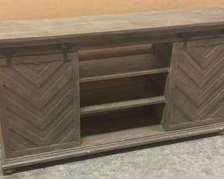 Barn Door Console Table