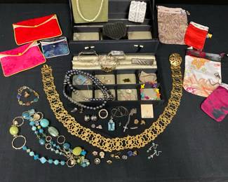 Silk Jewelry Box Treasures