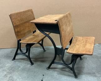 Vintage School Desk