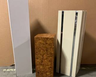 Three Decorative Stands