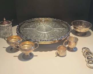 Silver Plated Serving Pieces