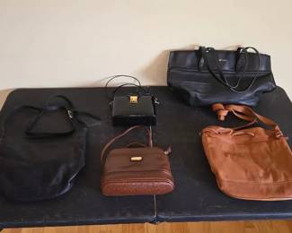Five Womens Handbags