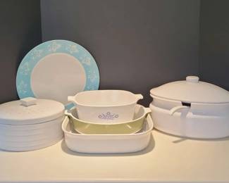 Corning Ware  Serving Pieces