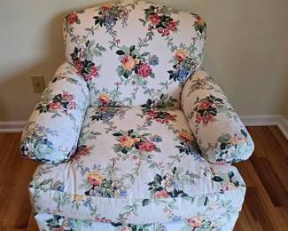 Floral Arm Chair