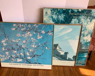 Three Large Prints From The Metropolitan Museum Of Art