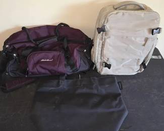 Back Pack, Duffel Bag  Insulated Tote Bag