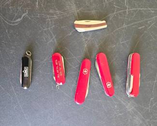 Miscellaneous Small Pocket Knives