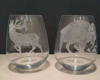  07 Luigi Bormioli Stemless Wine Glasses