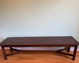 Roltgen Wood Works Walnut Wood ConsoleTable