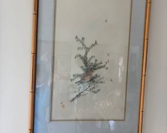 Bamboo Framed Artwork
