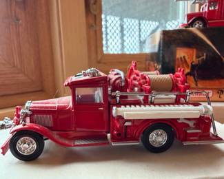 Vintage Ladder Fire Truck