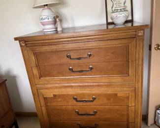 5 Drawer High Dresser