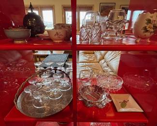 Trays, Bowls, Glassware