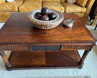 Inlaid Coffee Table, Decor
