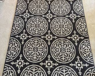 Black & White Rug