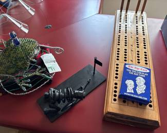 Cribbage Game, Frogs