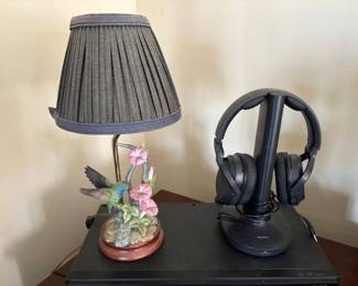 Hummingbird Lamp, Headphones