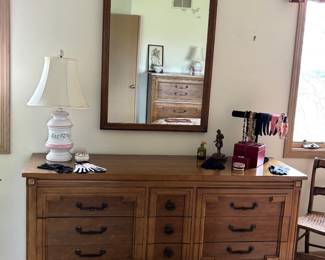 9-Drawer Dresser, Mirror