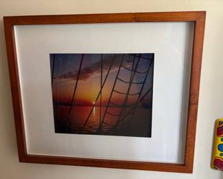 Ship on Ocean Artwork