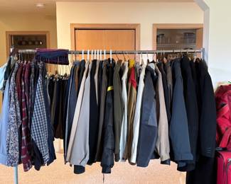 Men's Pants, Jackets, Coats