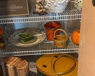 Vintage Picnic Items, Decor