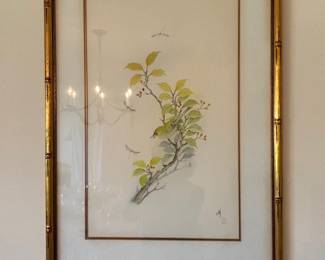 Bamboo Framed Artwork