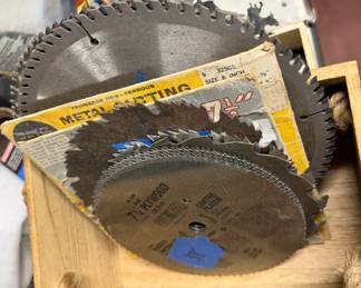 Saw blades - 7" to 10" sizes