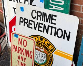 Retired Road Signs