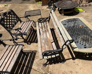 Cast Iron Yard Furniture