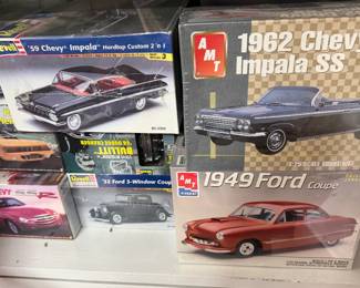 Model Car Kits (NIB) not all pictured