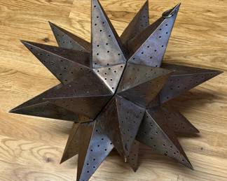 Metal Moravian Star
