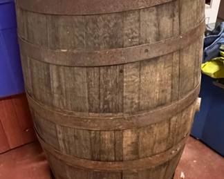 Vintage Whiskey Barrel
