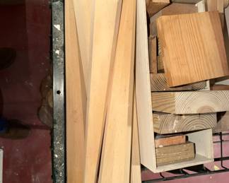 Variety of tables for building projects and more